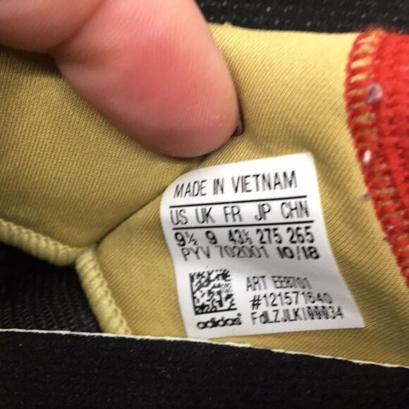 Adidas Pharrell x Solar Hu Glide M CNY Chinese New Year EE8701 Mens Sz 9 1/2 M - Picture 6 of 16